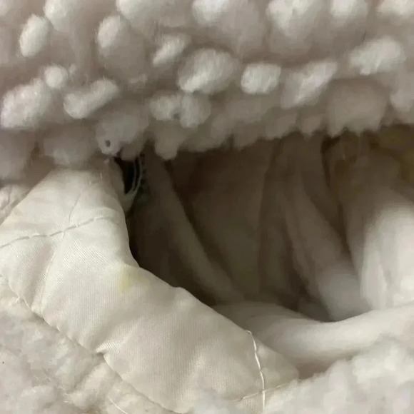 TIDYKINS VINTAGE ONE PIECE SNUGGLE BUNTING COLD WEATHER GEAR SHERPA LINED CLEAN - Picture 11 of 14